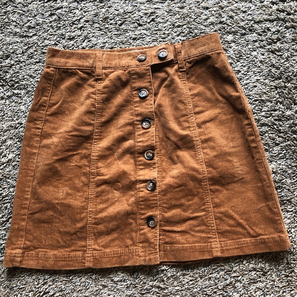Corduroy skirt